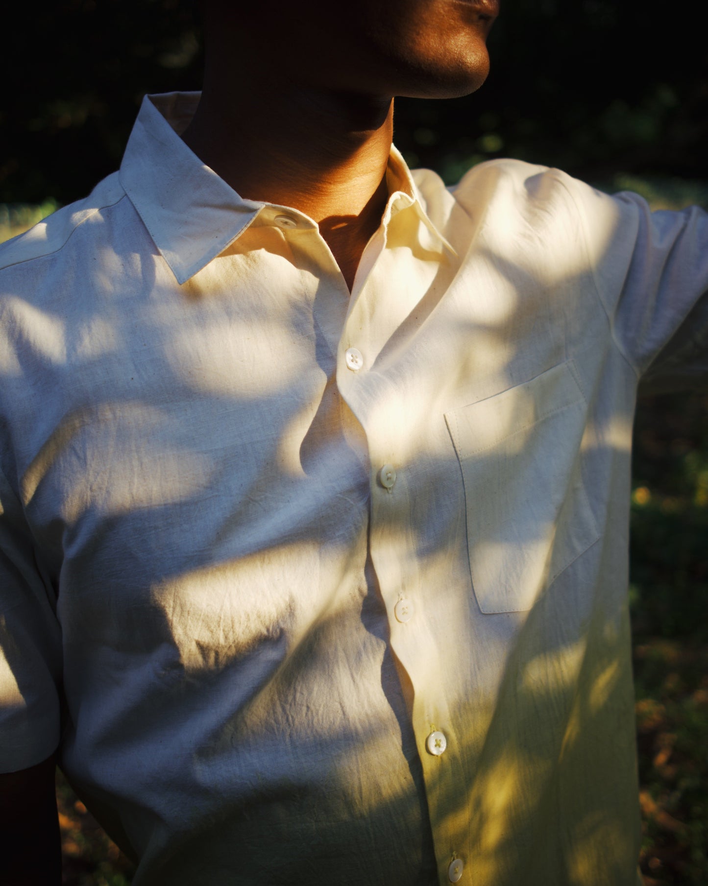 Golden Petals Shirt