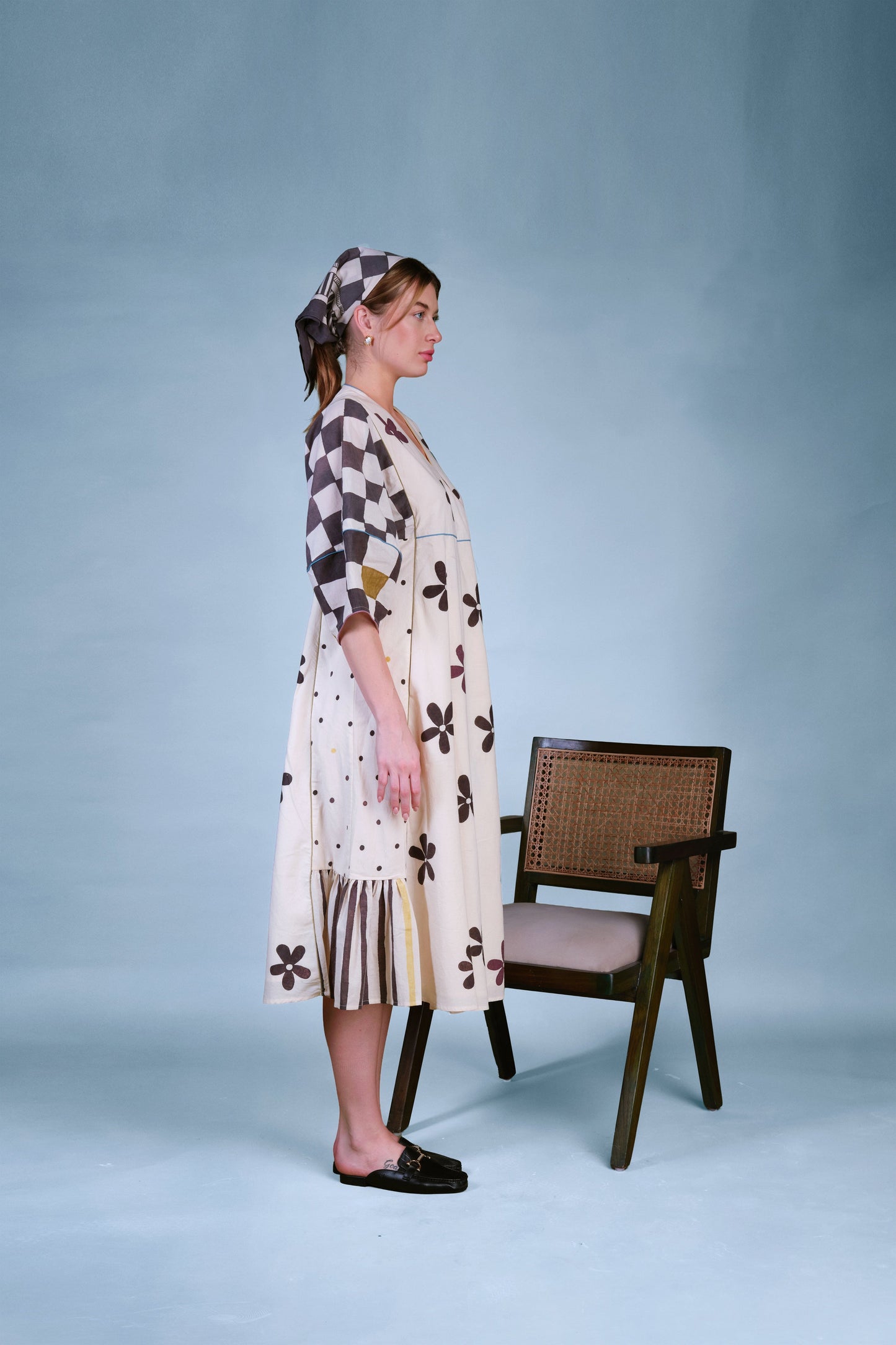 A Pause in the Story Dress