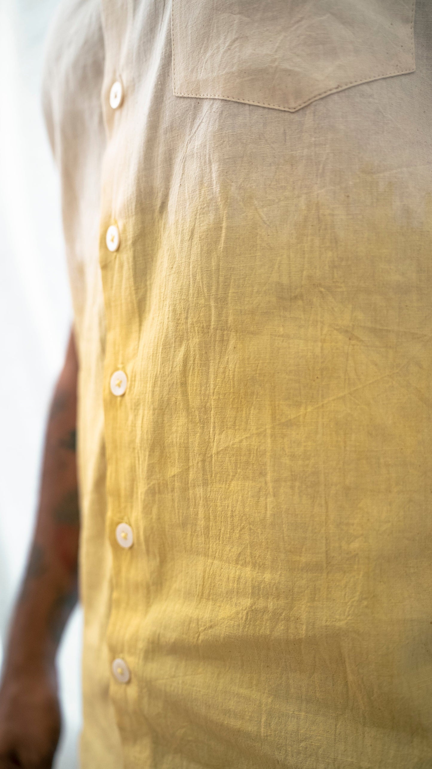 Golden Petals Shirt