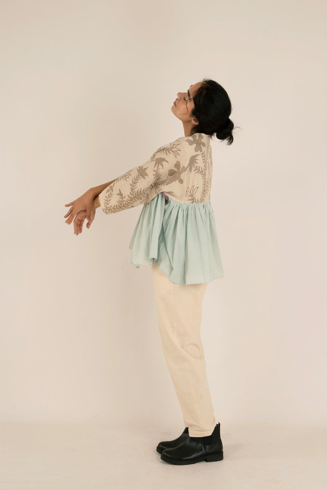 Morning Blue Blouse