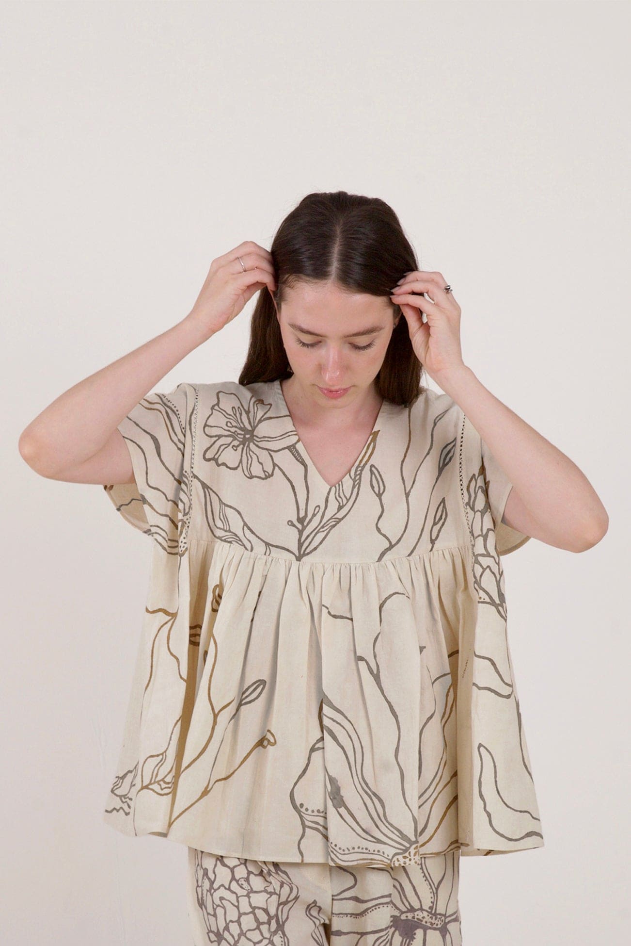 Floral Echo Blouse