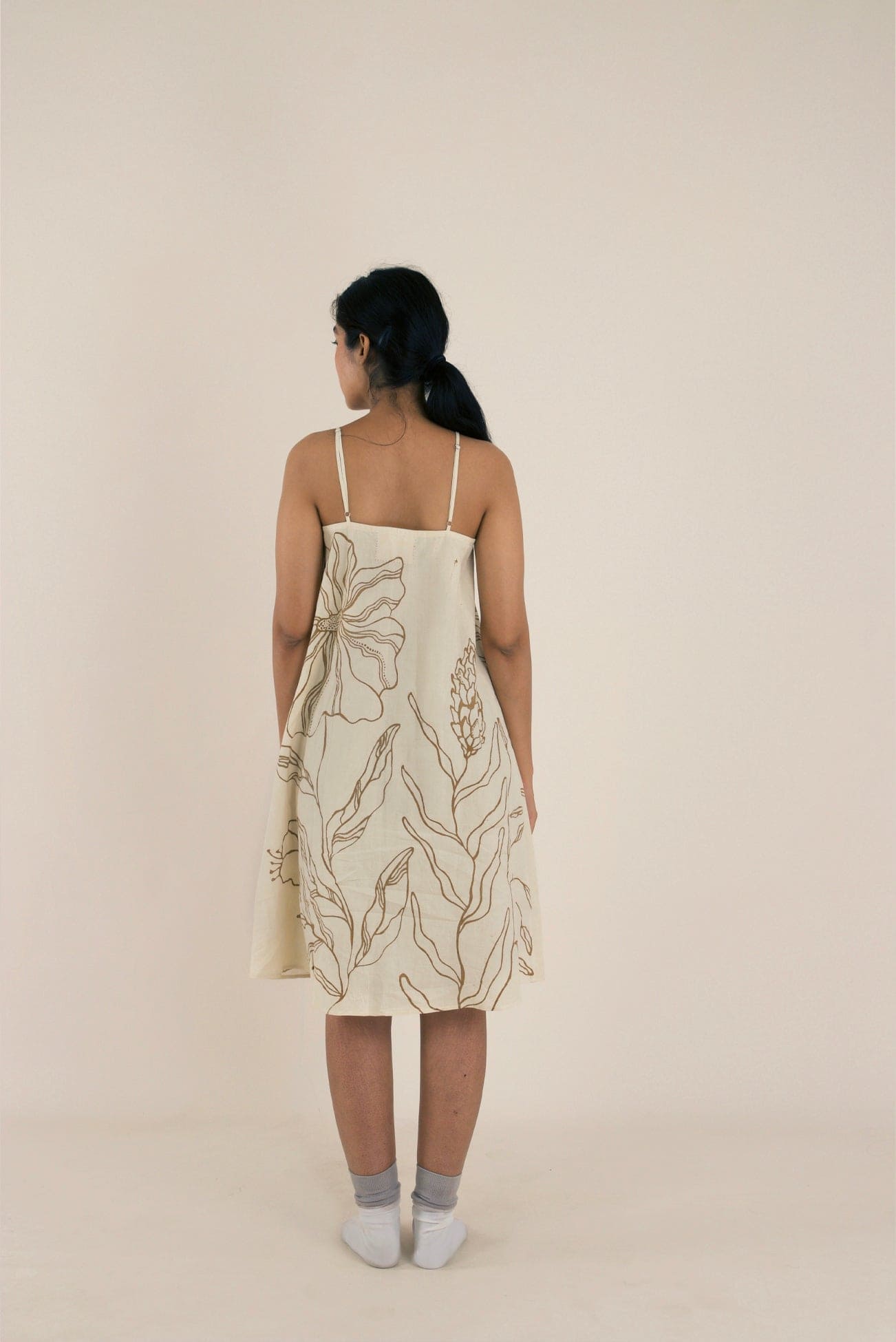 Sage White Dress