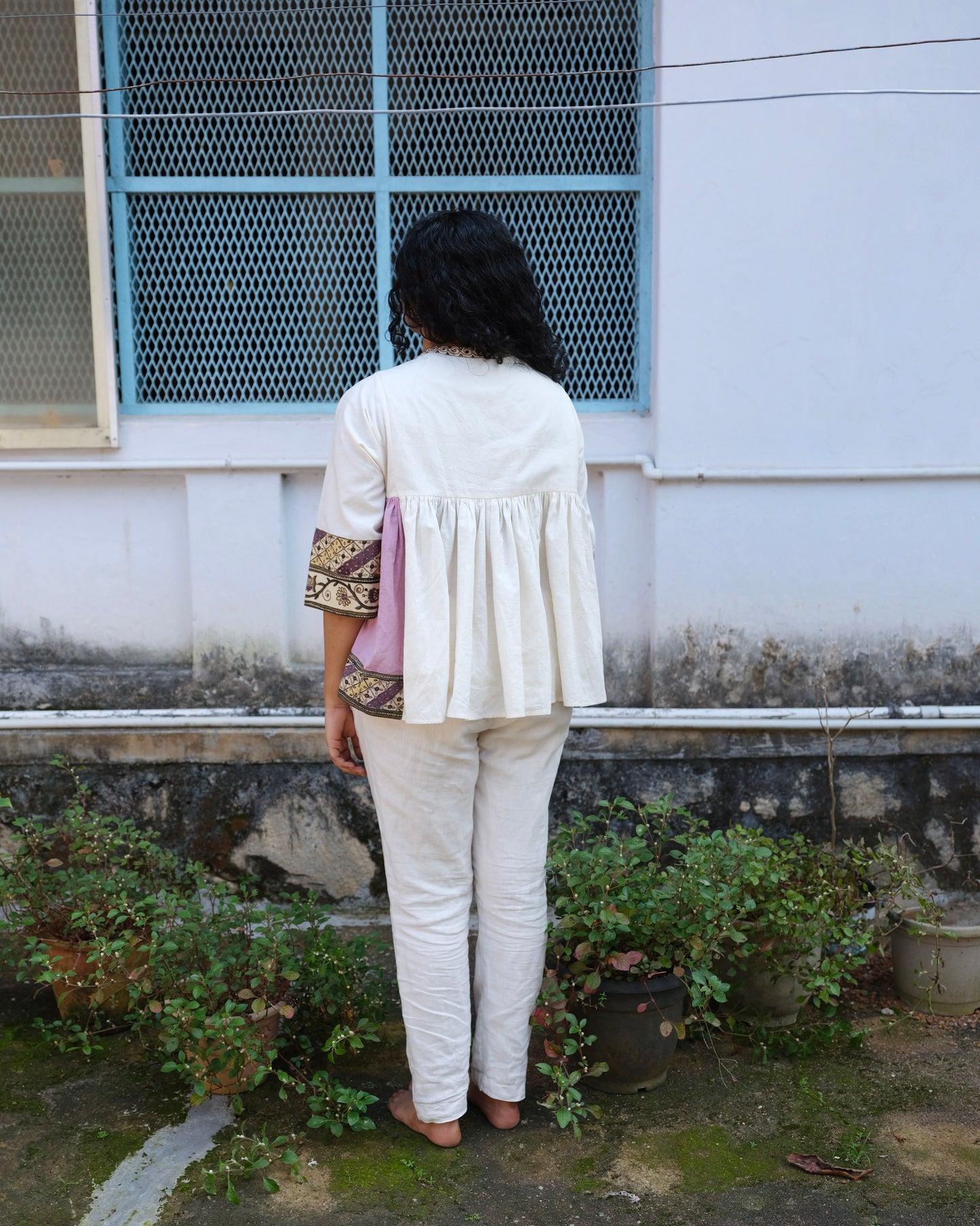 Lotus Veil Blouse