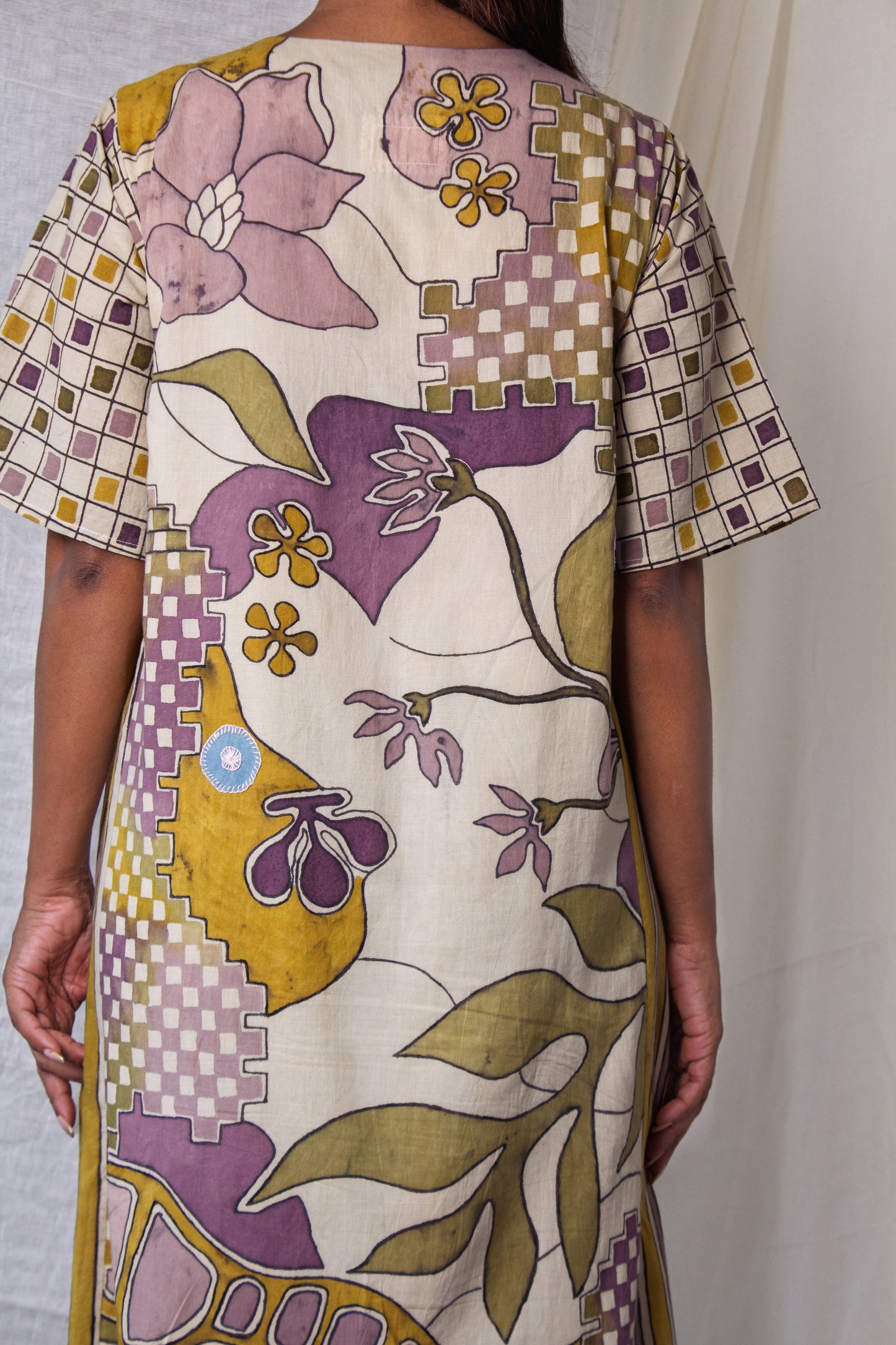 Hand-painted with Natural Dyes