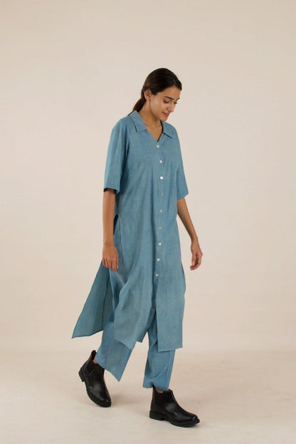 Summer Drizzle Long Shirt